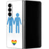 Blue Pride Galaxy Z Fold4 5G Skin